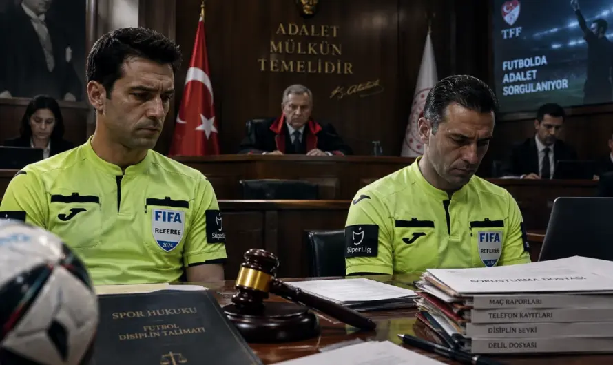 Türk Futbolunda Hakem Soruşturması: Yasin Kol İçin Tutuklama Talebi